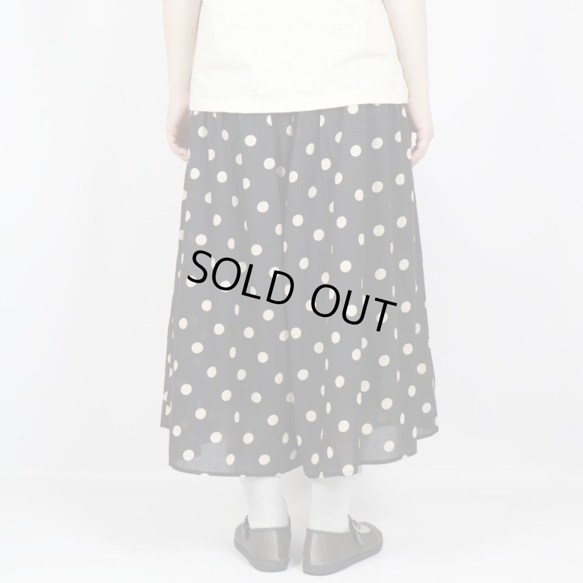 画像4: SOIL  80s COTTON VOILE DOT PRINT CULOTTES　２SIZE (4)
