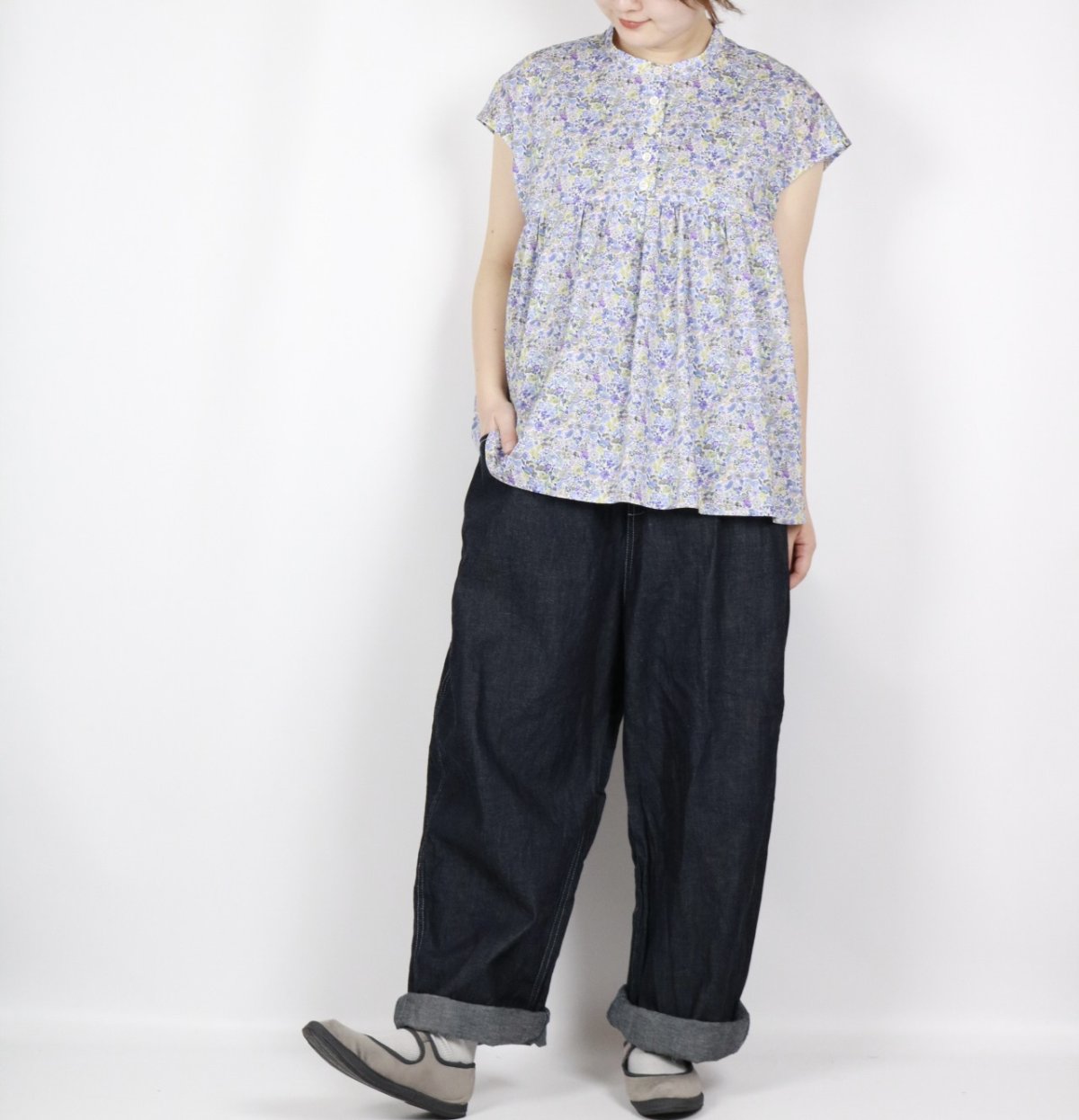 画像5: Vent d'ouest   LIBERTY ブラウス (5)