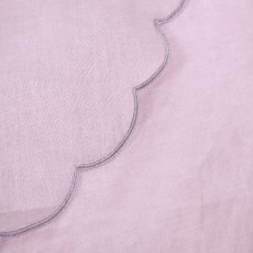 画像38: tumugu:　スカラップ刺繍 コットンリネンボイル ノースリーブプルオーバー　3色 (38)