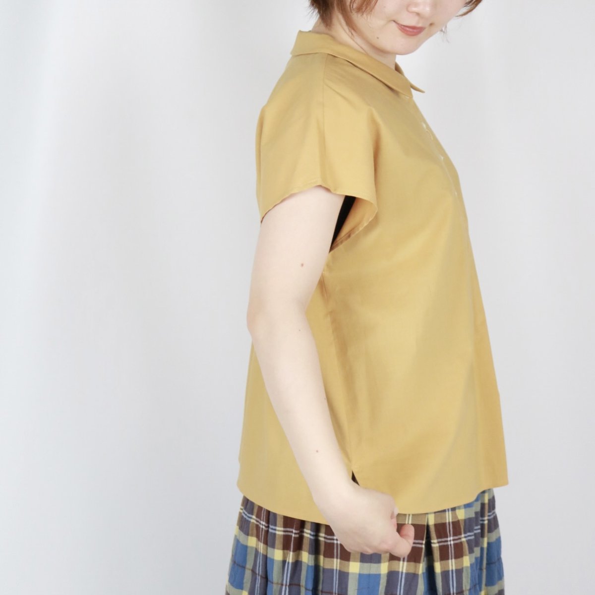 画像5: Vent d’ouest 60Sチューインローンシャツ　3色 (5)