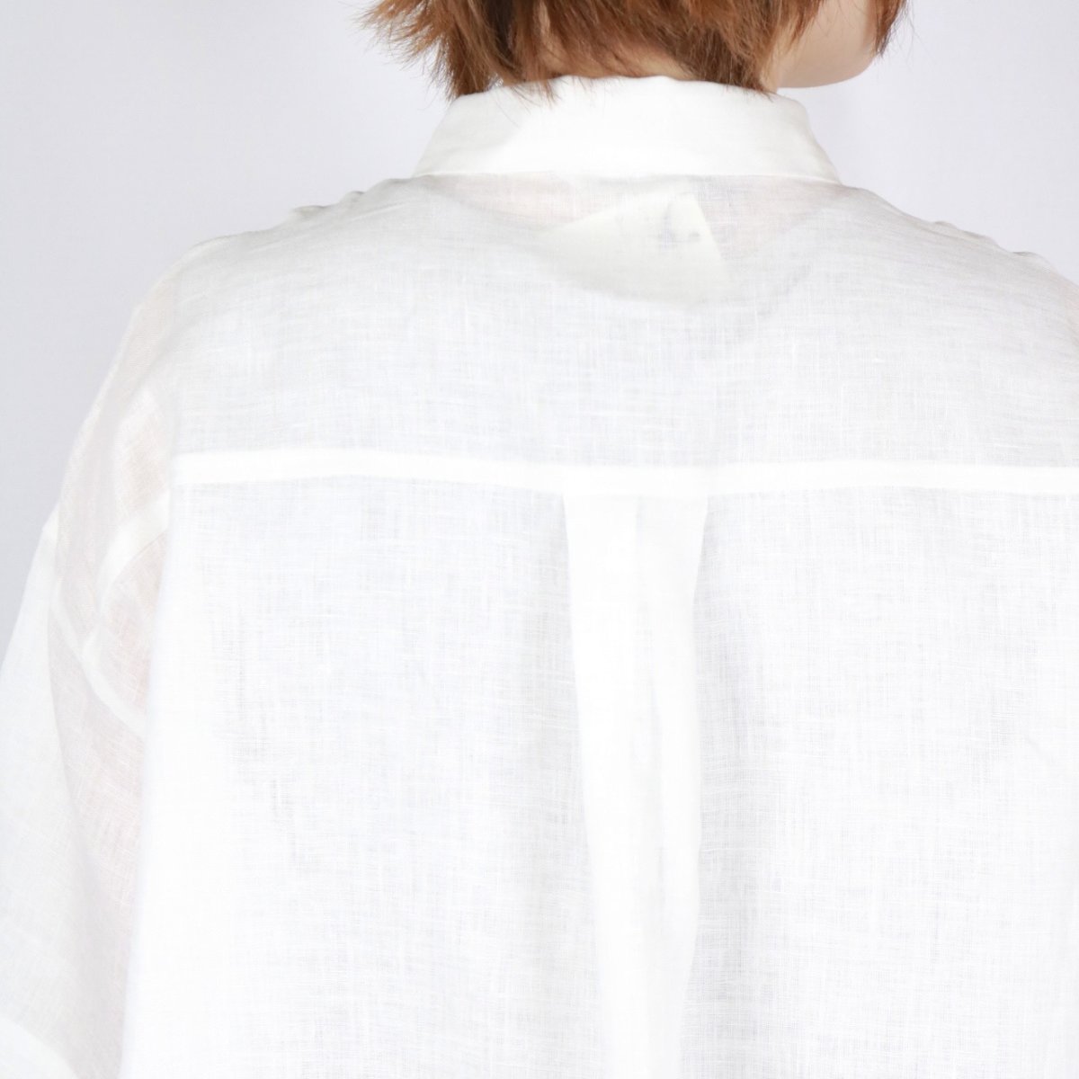 画像37: nachukara リネンポプリンシャツカラーブラウス 3色 (37)