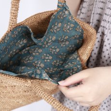 画像32: maison de soil　RAFFIA M BAG (COMBI)　10色 (32)