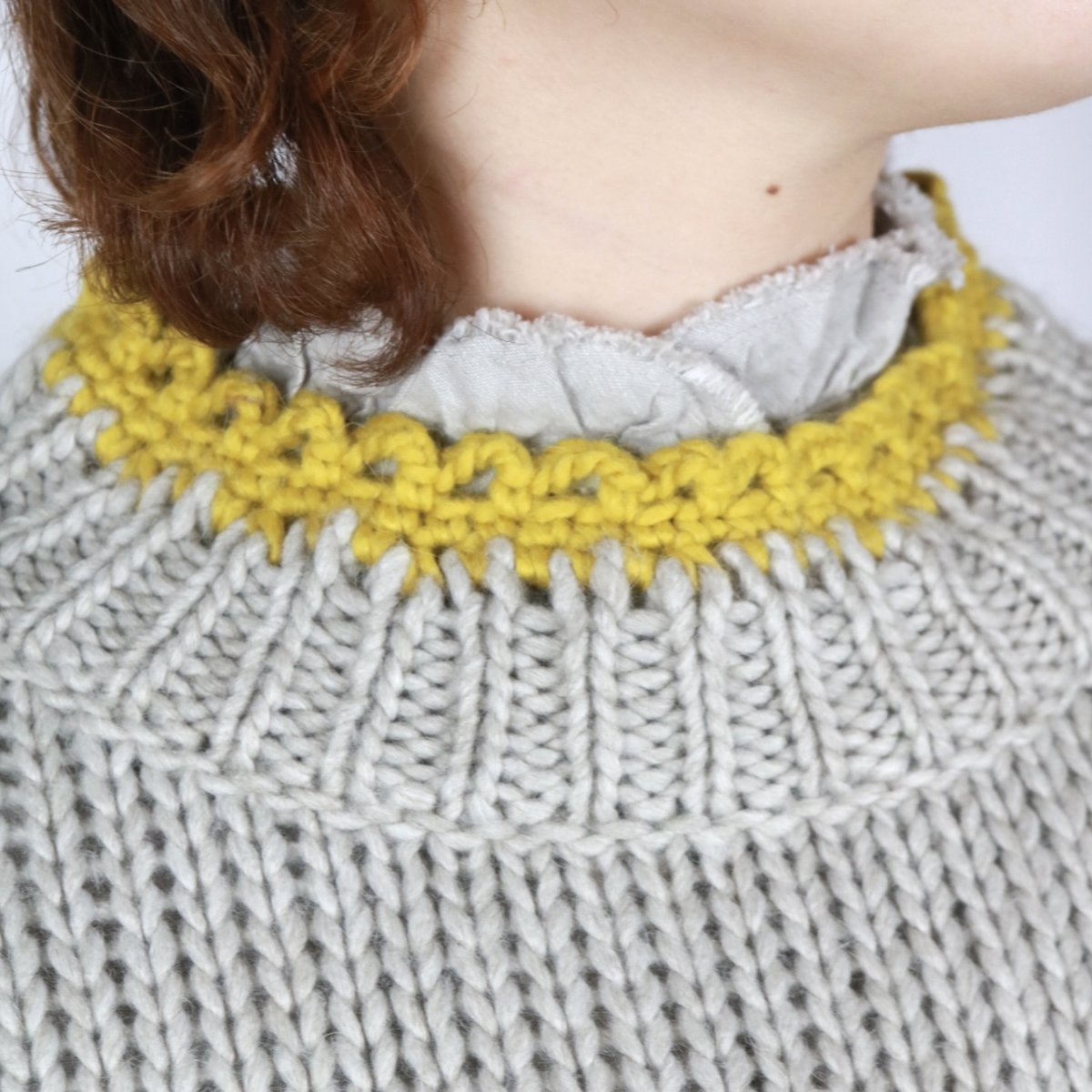 画像30: ROBE de PEAU JOU JOUボトルネックニット　3色 (30)