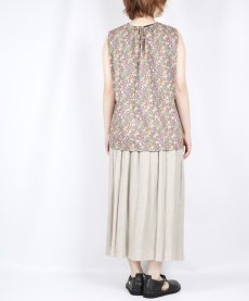 画像28: DIARIES FLOWER BACK GATHER SLEEVELESS 3色 (28)