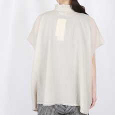 画像5: SOIL SUPER FINE VOILE WITH SELVEGE FRILL COLLAR FRENCH/SL SHIRT (5)