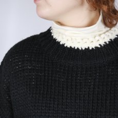 画像22: ROBE de PEAU JOU JOUボトルネックニット　3色 (22)