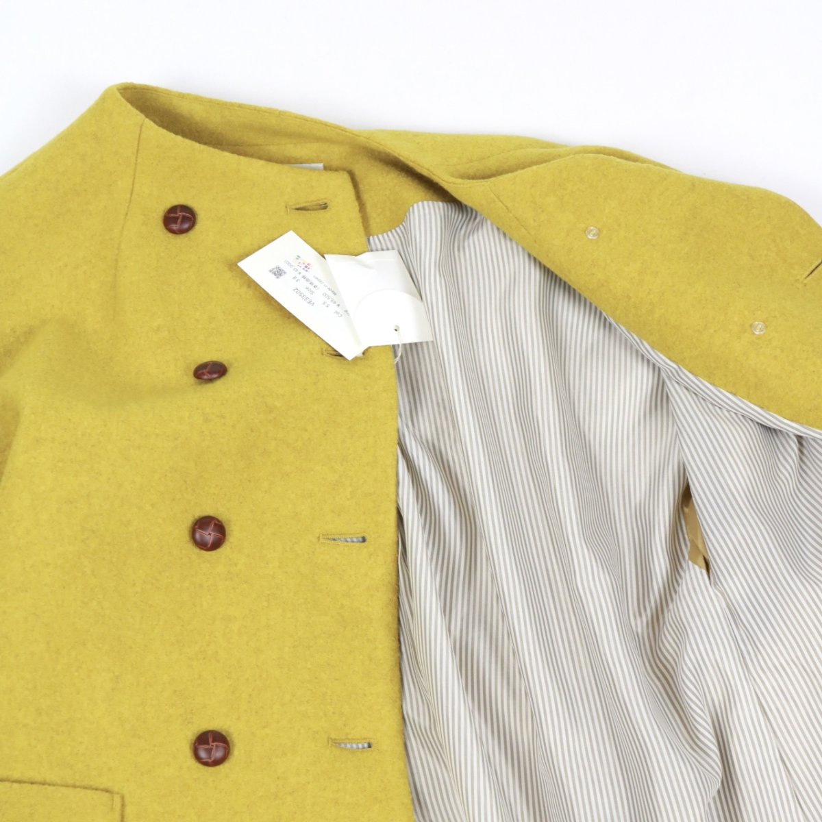 画像11: Vent d'ouest ウールソフト圧縮ノーカラーコート 4色 (11)