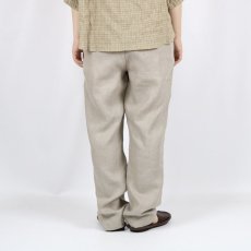 画像32: maison de soil  LINEN TWILL EASY TAPERED PANTS 3色　2サイズ (32)