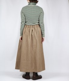 画像23: tukuroi リネンコットンツイル タックスカート　2色 (23)
