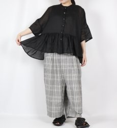 画像29: tukuroi  コットンリネン サルエルパンツ 2色 (29)