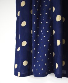 画像17: SOIL  80s COTTON VOILE DOT PRINT(PATCHWORK) BOAT NECK DRESS  (17)