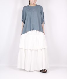 画像9: Gauze# ギャザーフリルスカート　 (9)