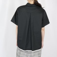 画像4: DIARIES BICOLOR HEMLINE SHIRT 2色 (4)