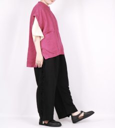 画像4: Gauze#   リネンヴィスコース ヴィヴィアンパンツ  2色 (4)