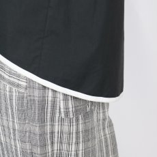 画像11: DIARIES BICOLOR HEMLINE SHIRT 2色 (11)