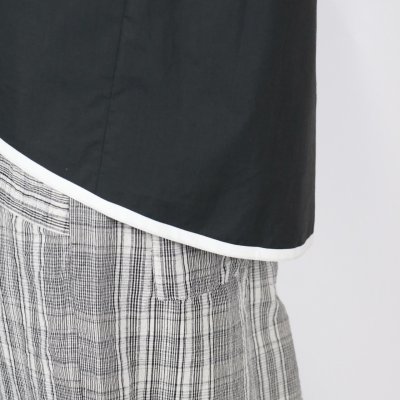 画像3: DIARIES BICOLOR HEMLINE SHIRT 2色