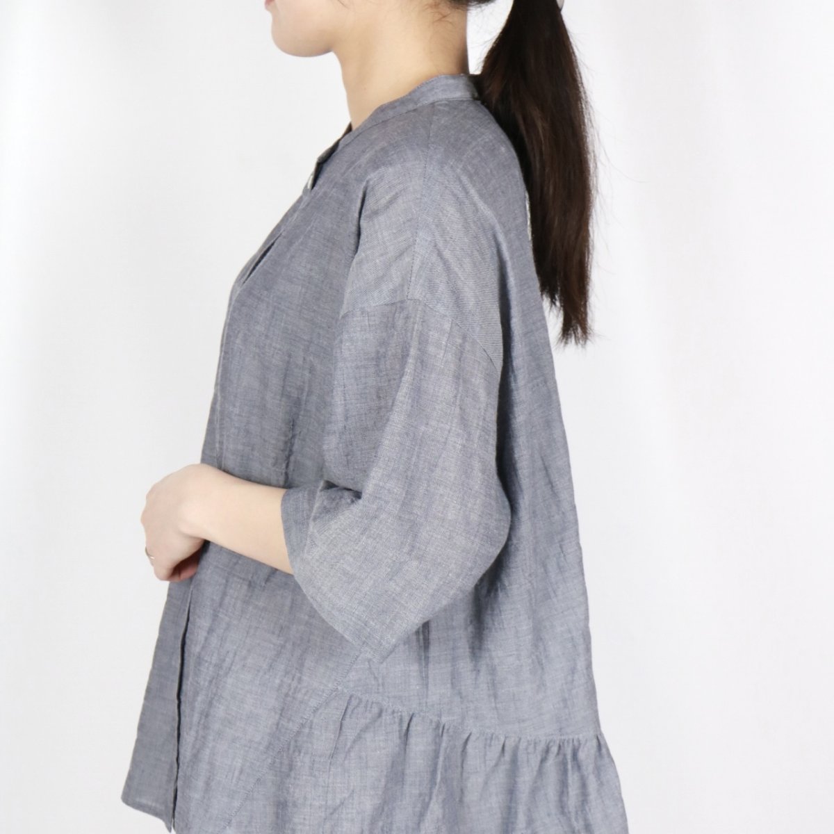 画像34: nachukara　コットンシャーリング バッグギャザーシャツ　3色 (34)
