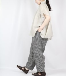 画像8: SOIL SUPER FINE VOILE WITH SELVEGE FRILL COLLAR FRENCH/SL SHIRT (8)