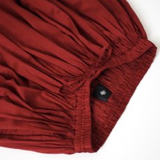 画像20: maison de soil PLAIN COTTON SILK RAJASTHAN TUCK GATHERED SKIRT WITH LINING 2SIZE (20)