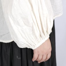 画像24: Gauze# アンティークローズジャガードモダニストブラウス　2色 (24)