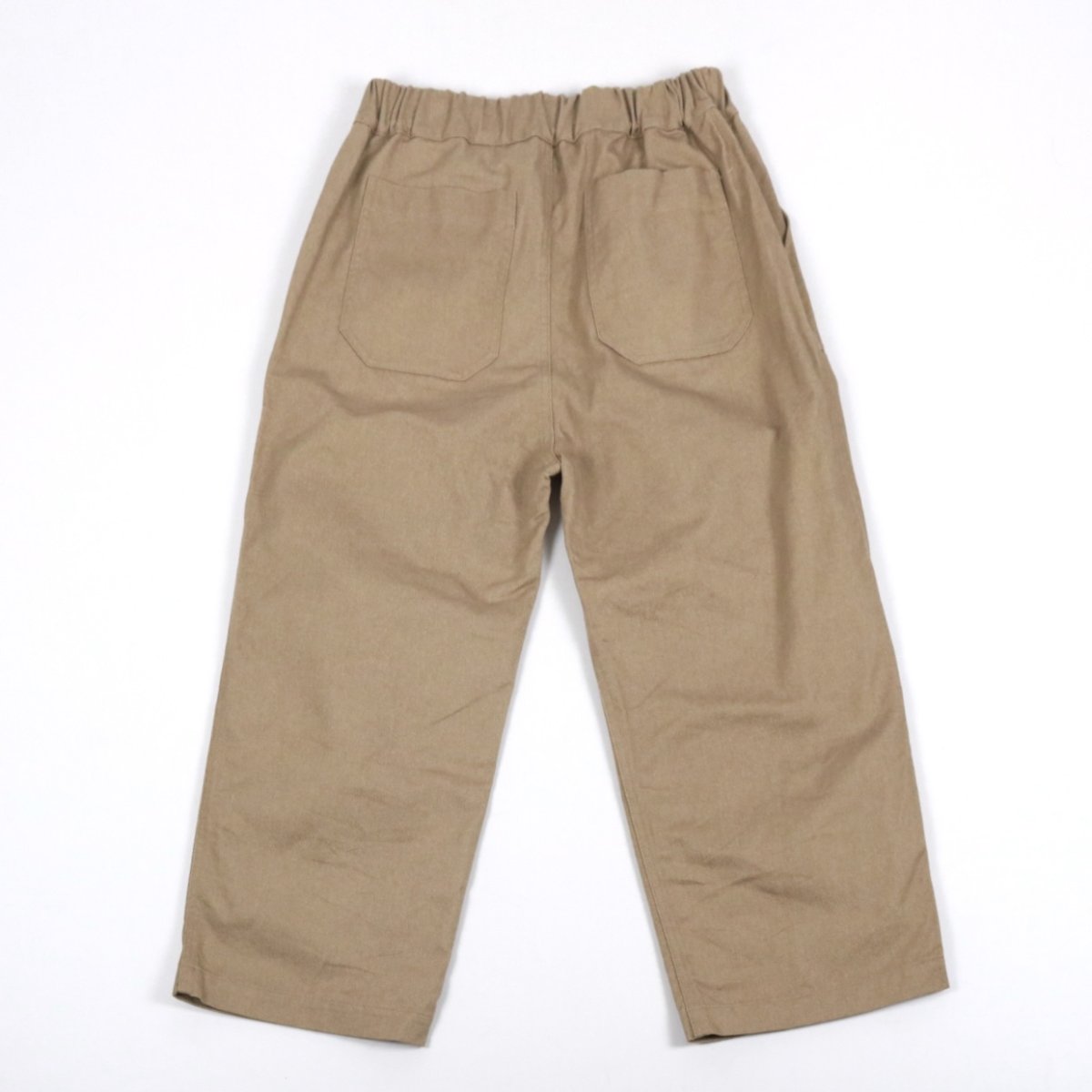 画像19: NARU   カツラギニューセリサイト ベイカーパンツ ベージュ (19)