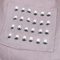 画像9: pot and tea　リネン小花刺繡バッグ　2色 (9)