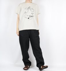 画像24: maison de soil  LINEN TWILL EASY TAPERED PANTS 3色　2サイズ (24)