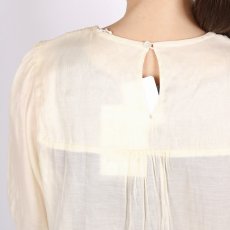 画像21: Gauze＃GATHER SLEEVE MODERNIST BLOUSE 3色 (21)
