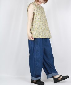 画像17: DIARIES FLOWER BACK GATHER SLEEVELESS 3色 (17)