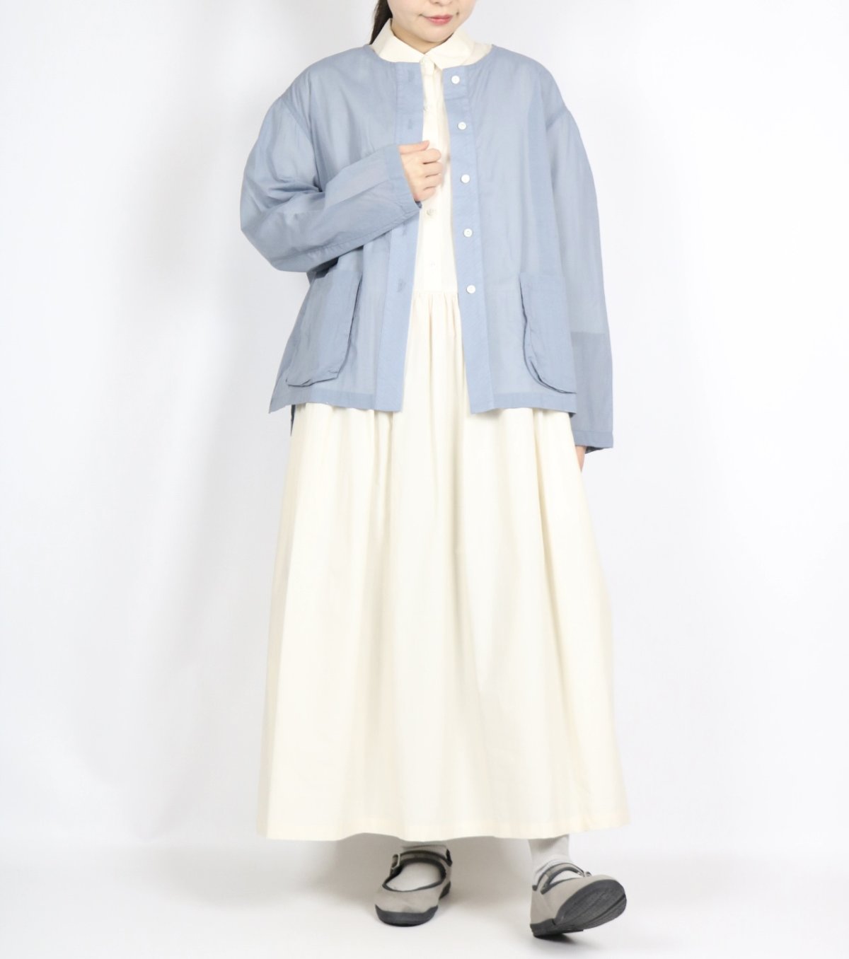 画像20: 20%OFF SALE!  LABORATORY マスキュリンシャツ 3色 (20)