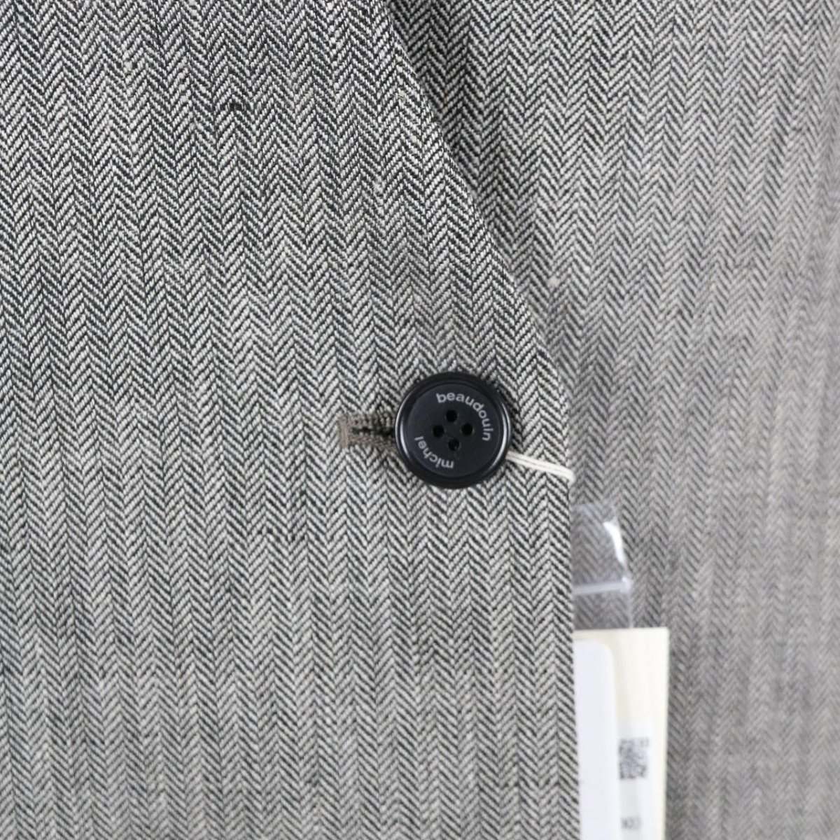 画像42: Michel Beaudouin リネンへリンボンジャケット 3色 (42)