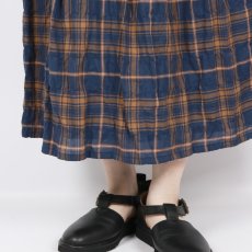 画像22: Vent d'ouest ワッシャーチェックスカート　2色 (22)