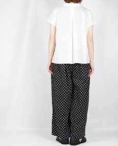画像5: Gauze#  POLKA DOT WIDE PANTS  (5)