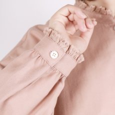 画像12: Vent d’ouest ビエラナチュラルピーチワッシャー長袖ブラウス 3色 (12)