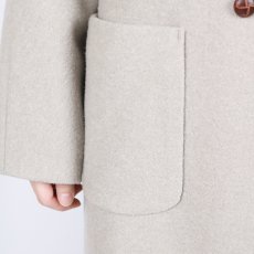 画像43: Vent d'ouest ウールソフト圧縮ノーカラーコート 4色 (43)