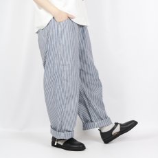 画像3: NARU  サマームラデニムストライプ ノッポパンツ 2色 (3)