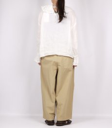 画像17: Gauze# ANTIQUE LACE FRILL 2WAY BLOUSE 2色 (17)