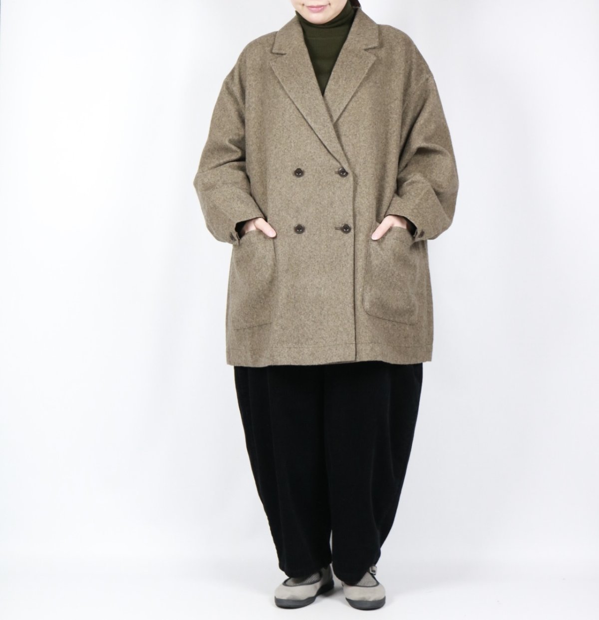 画像6: LUEUF　リラックス ダブルジャケット 2色 (6)