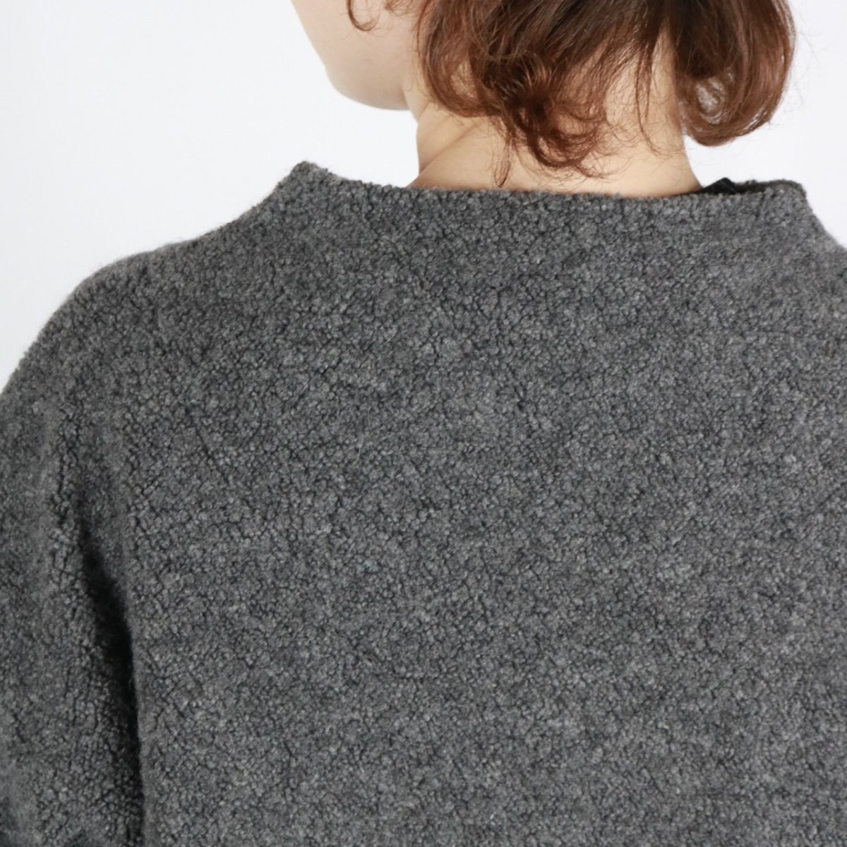 画像25: nachukara シープボアソフトVネックカーディガン　3色 (25)