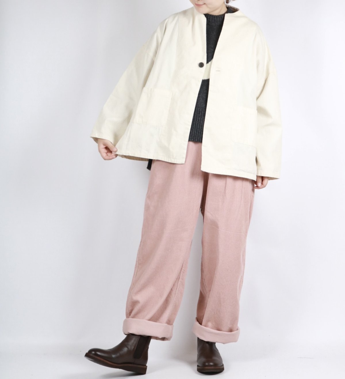 画像7: NARU ８ozムラデニムノッチジャケット　3色 (7)