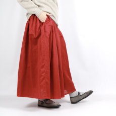 画像15: maison de soil PLAIN COTTON SILK RAJASTHAN TUCK GATHERED SKIRT WITH LINING 2SIZE (15)