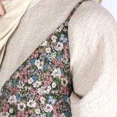 画像27: NARU 30ビエラベタ小花柄キャミワンピース　2色 (27)