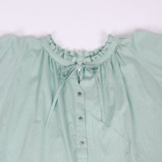 画像38: LUEUF FRILL NECK SHIRT 3色 (38)