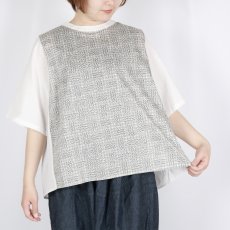 画像15: sosotto  綿麻 前身LIBERTY  後ろタックブラウス  2色 (15)