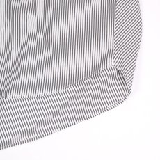 画像18: DIARIES   バック‪ギャザー ワイドシャツ  BLACK STRIPE (18)