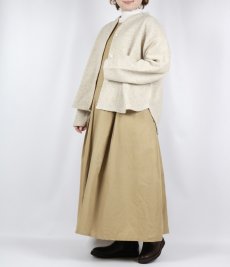 画像6: nachukara シープボアソフトVネックカーディガン　3色 (6)