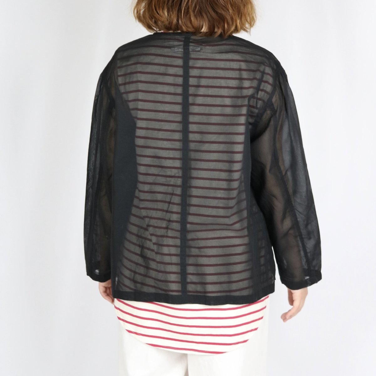 画像3: 20%OFF SALE!  LABORATORY マスキュリンシャツ 3色 (3)