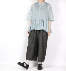 画像9: tukuroi  コットンリネン サルエルパンツ 2色 (9)
