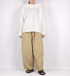 画像15: Gauze# ANTIQUE LACE FRILL 2WAY BLOUSE 2色 (15)