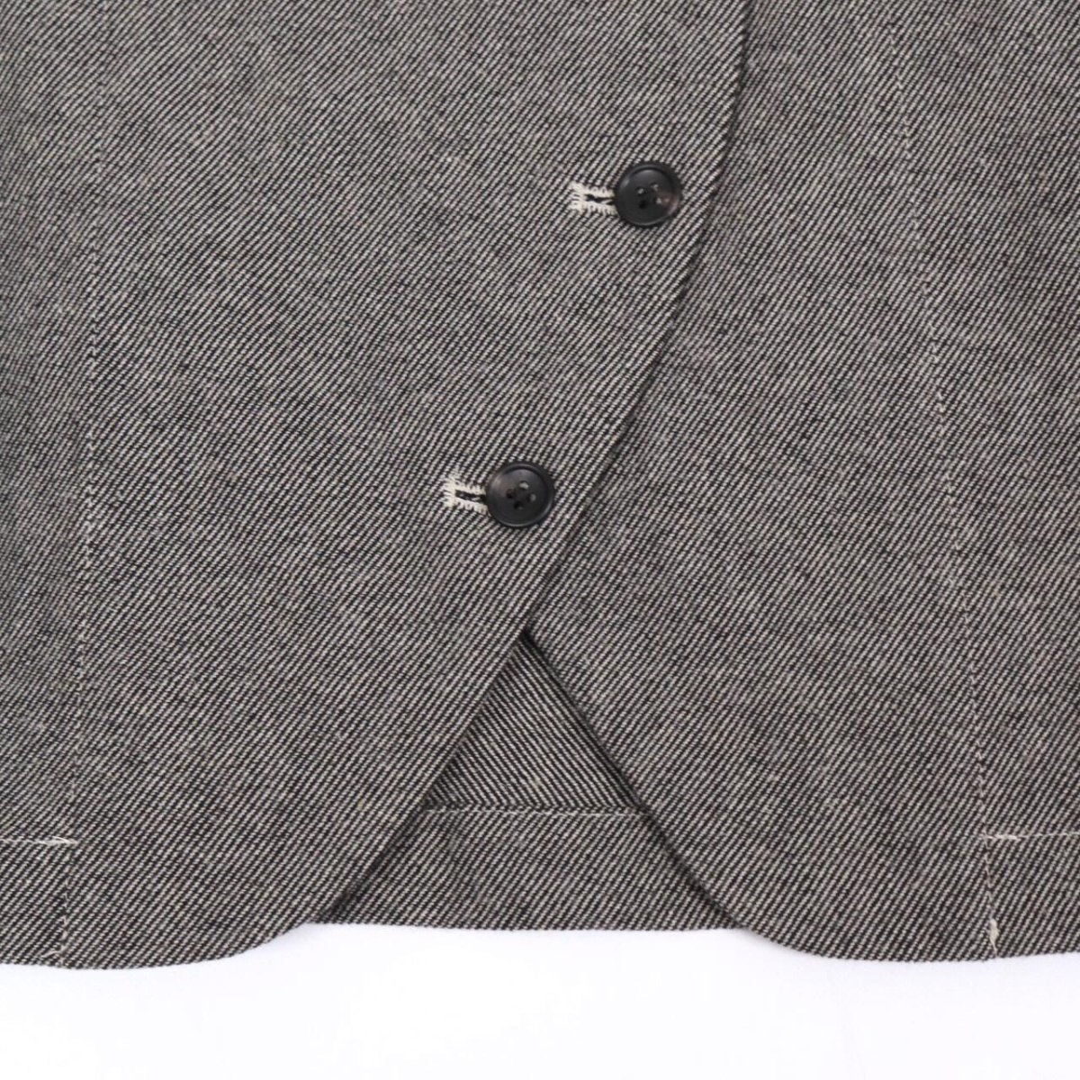 画像32: nachukara 綿麻先染ツイル フロントカーブ2wayベスト 3色 (32)